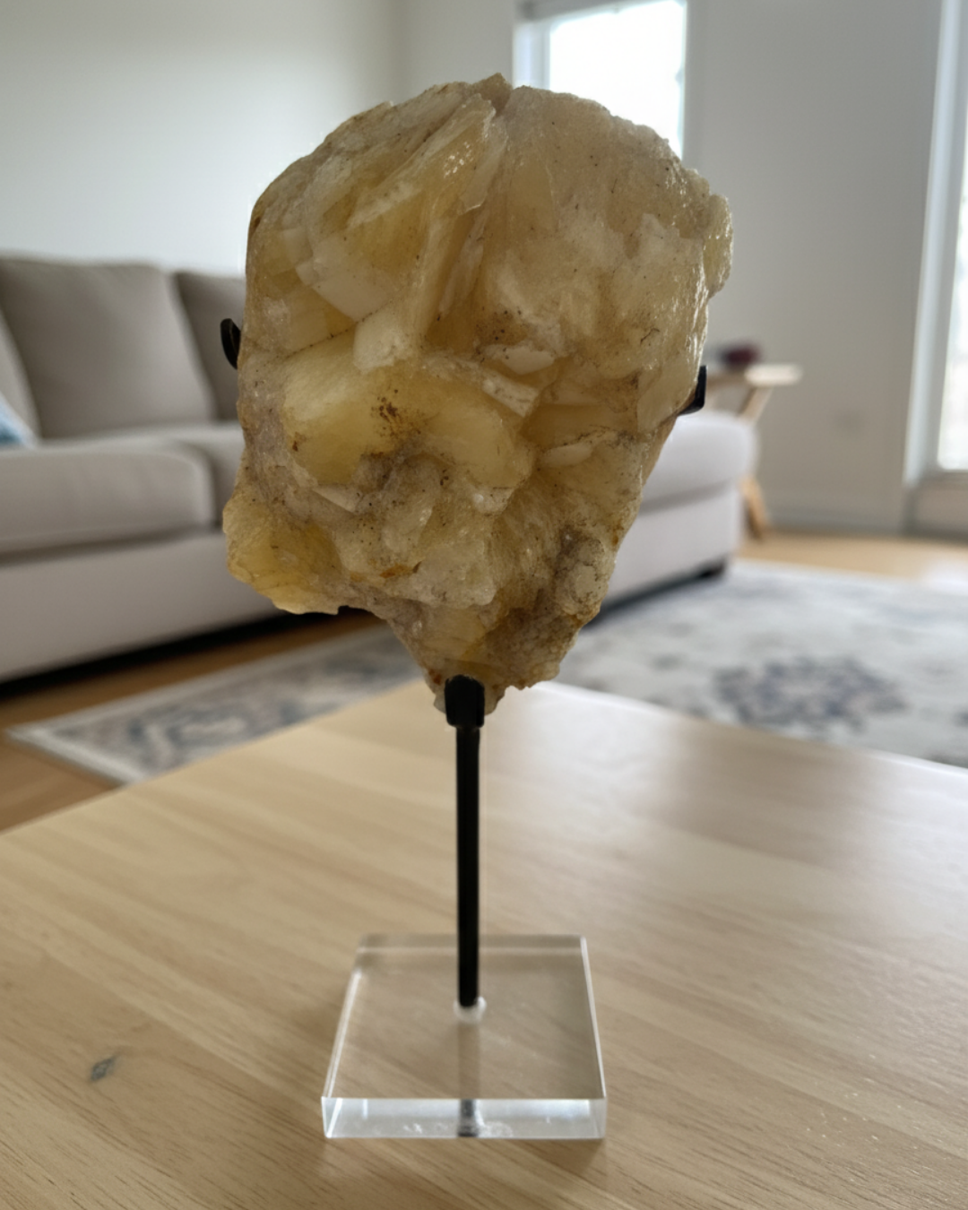 Calcita Amarilla Rústica