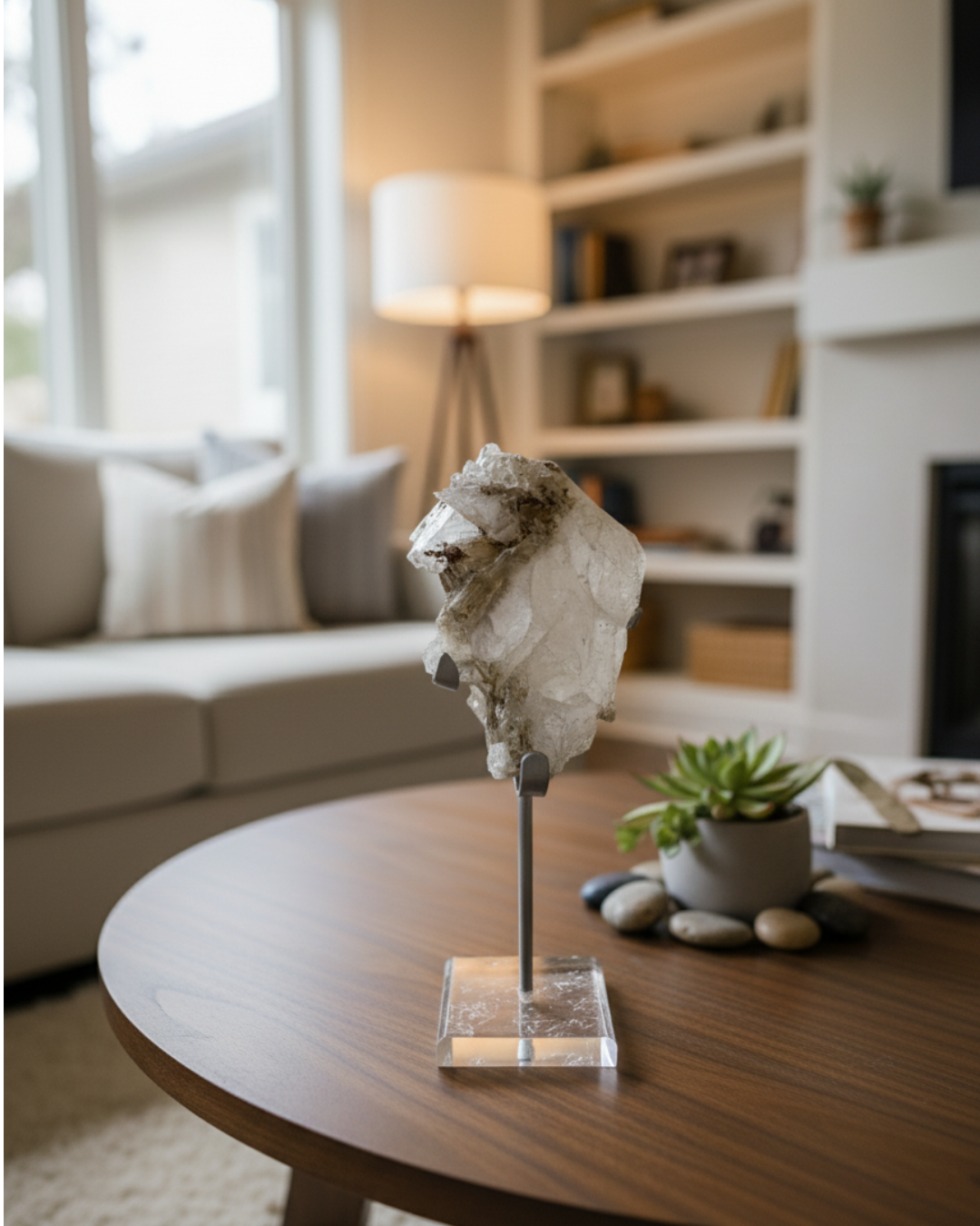 Escultura Rústica de Selenita