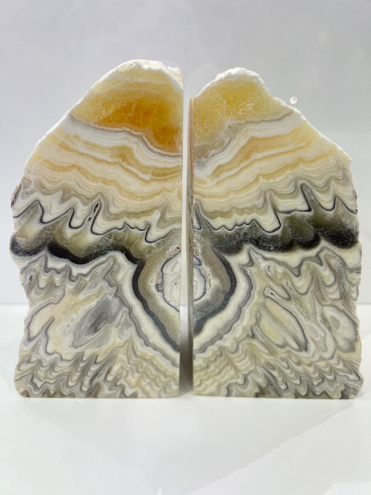 Portalibros Decorativo de Onix.