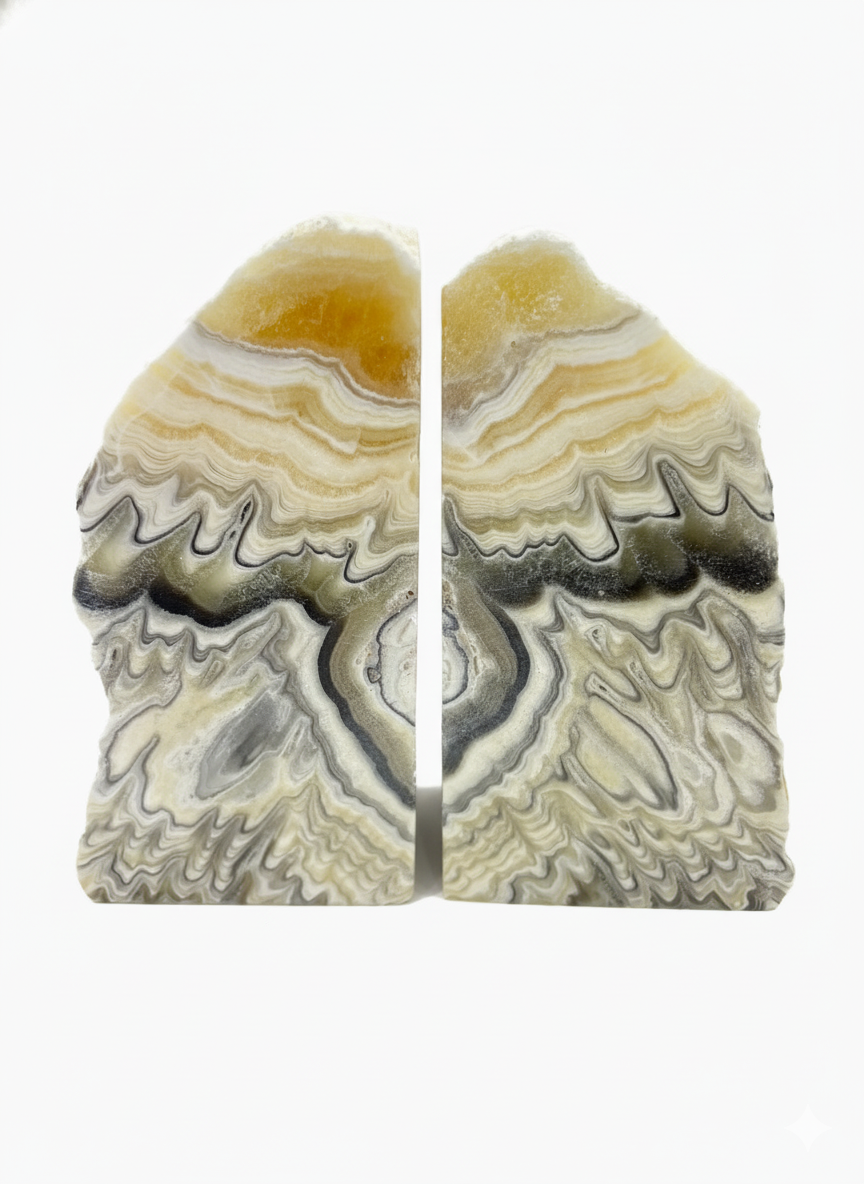 Portalibros Decorativo de Onix.